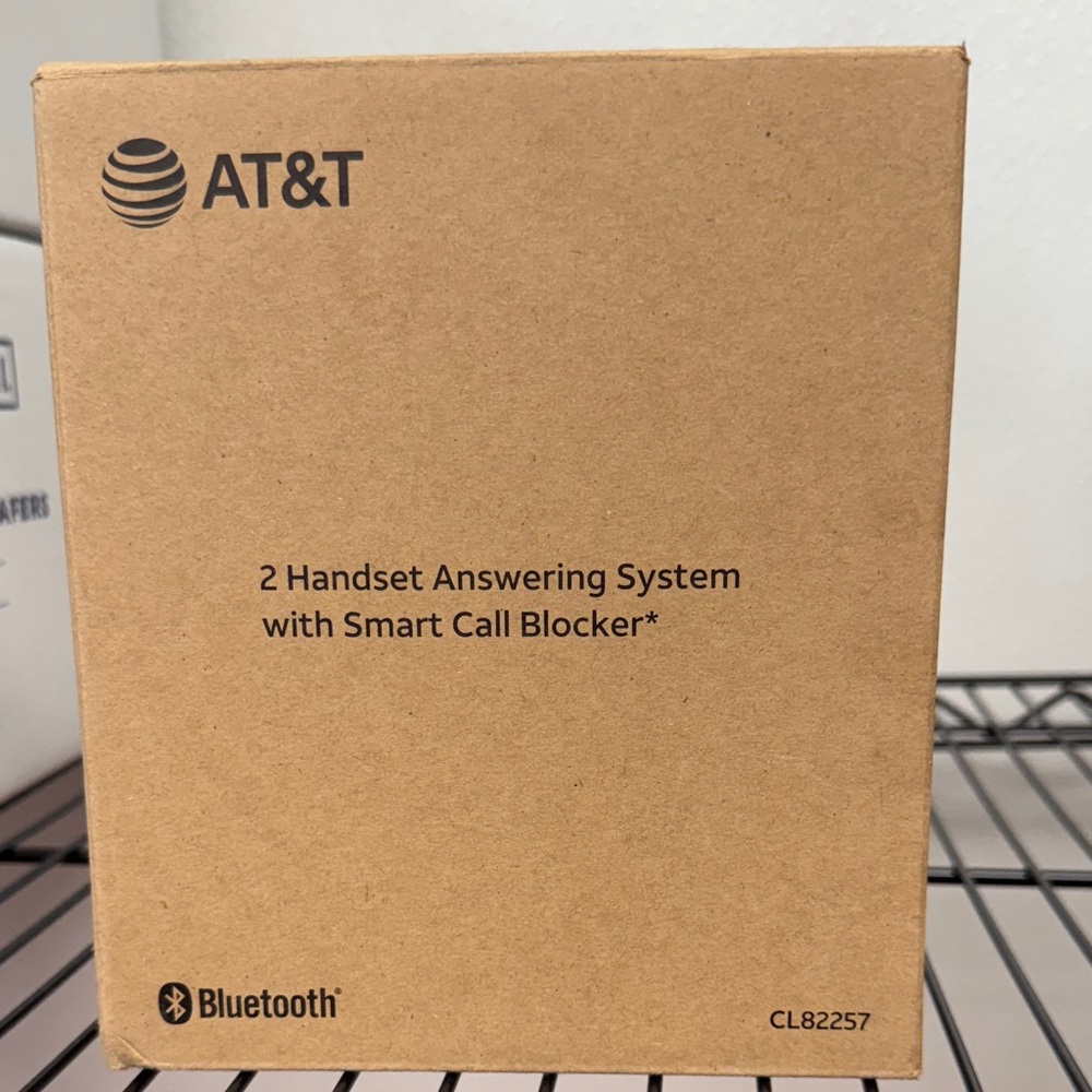 BRAND NEW NEVER OPENED! 2 Handset Answering System with Smart Call Blocker